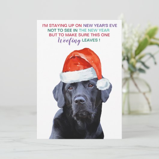 Funny Kerstmis Pandemic Year Quarantine Feestdagenkaart (Staand voorkant)