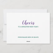 Funny Kerstmis Pandemic Year Quarantine Feestdagenkaart (Achterkant)