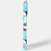 Funny Kerstmis Penguin Case-Mate iPhone Case (Achterkant / Rechts)