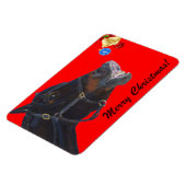 Funny Kerstmis Premium Flexi Magnet Magneet (Linkerzijde)