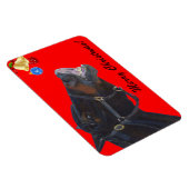 Funny Kerstmis Premium Flexi Magnet Magneet (Rechterzijde)