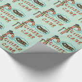 Funny Kerstmis Pun Citizen Cane Holiday Humor Cadeaupapier (Hoek)