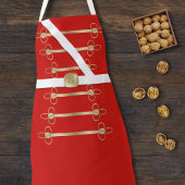 Funny Kerstmis Schort Nutkraker Soldier Costume