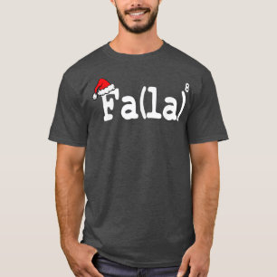 Funny Kerstmis Wiskunde La La La La La La La La La T-shirt