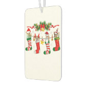 Funny Kerstornament | kerstboomdecor Luchtverfrisser (Links)