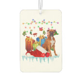 Funny Kerstornament | kerstboomdecor Luchtverfrisser (Achterkant)