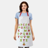 Funny Kerstrebus NoEL Schort (Gedragen)