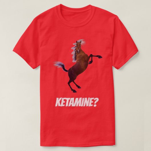 Funny Ketamine Design T-shirt (Design voorkant)