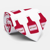 Funny Ketchup Catsup Gag Gift Stropdas Necktie (Opgerold)