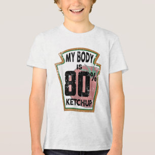 Funny Ketchup Lover Thormato Sauce Foodie Jok Tri-Blend Shirt