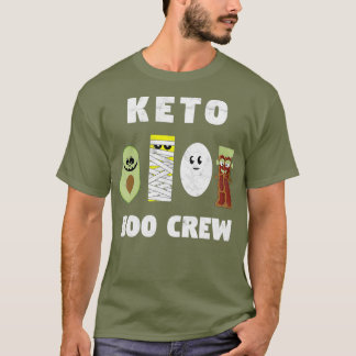 Funny Keto Boo Crew Squad T-shirt
