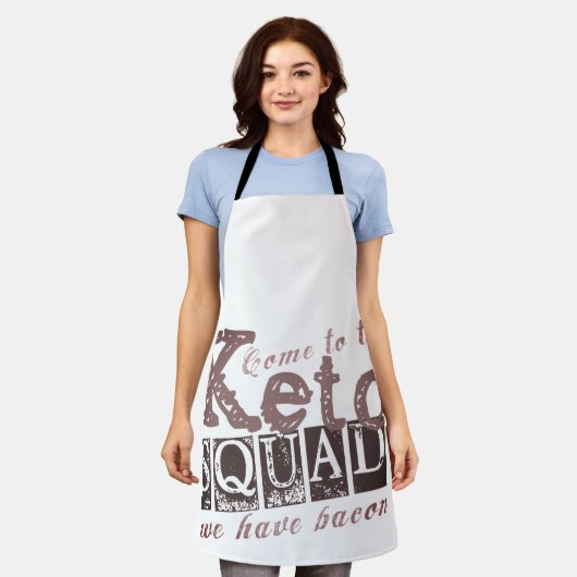 Funny Keto Diet Quote Schort (Gedragen)