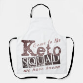 Funny Keto Diet Quote Schort (Voorkant)