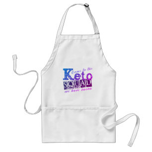 Funny Keto Diet Quote Standaard Schort