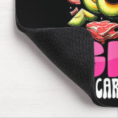 Funny Keto Gift - I'm A Carbie Girl In A Keto Worl Muismat (Hoek)