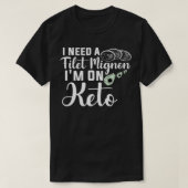 Funny Keto Guido Bacon Keto Diet Ik heb een filet  T-shirt (Design voorkant)