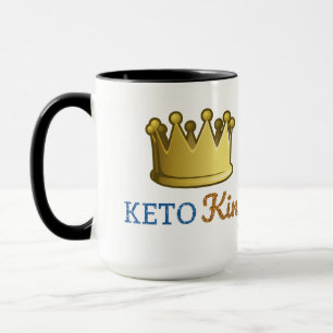 Funny Keto King Crown Mok