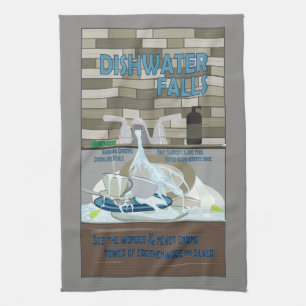 Funny  Keukenreisontwerp Theedoek