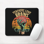 Funny Key Quote All Teachers Love Brains Cool Hall Muismat (Met muis)