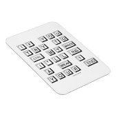 Funny Keyboard Magneet (Rechterzijde)