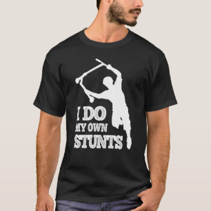 Funny Kick Scooter ik doe mijn eigen Tricks Stunt T-shirt