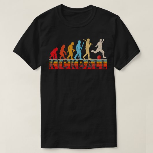 Funny Kickball tshirts Kickball, schoppen balletje (Design voorkant)