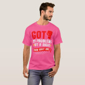 Funny Kickboxing T-shirt (Voorkant volledig)