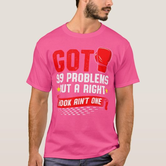 Funny Kickboxing T-shirt (Voorkant)