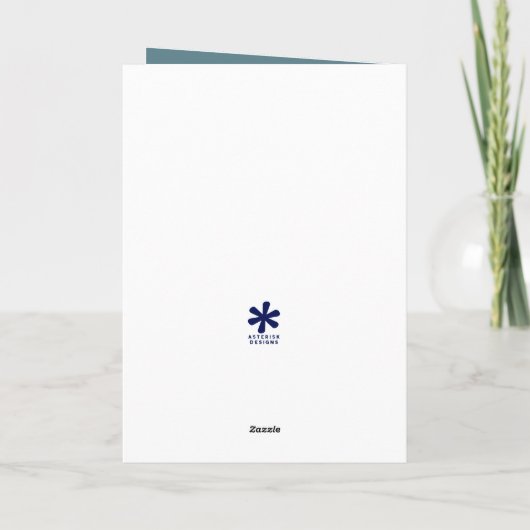 Funny Kicking Donkey Father's Day Card Kaart (Achterkant)