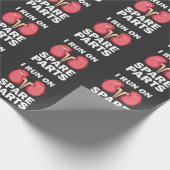 Funny Kidney Donors - Ik loop op Spare Parts Gift Cadeaupapier (Hoek)