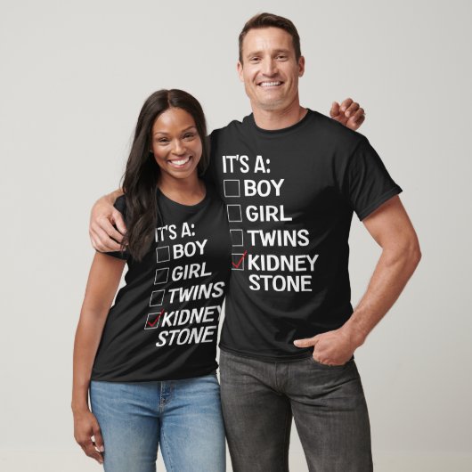 Funny Kidney Stone Meme Urology Joke Survivor  T-shirt (Unisex)