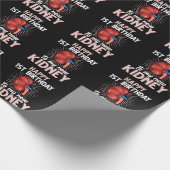 Funny Kidney Transplant Jubileum Cadeaupapier (Hoek)