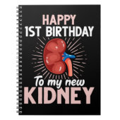 Funny Kidney Transplant Jubileum Notitieboek (Voorkant)