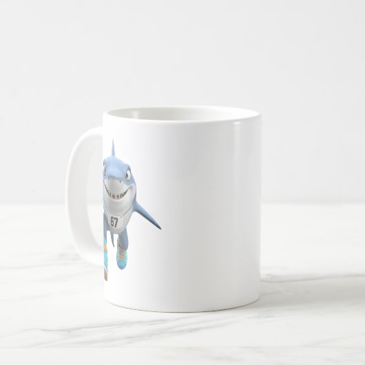 Funny Kids 67 Meme Tralalero Tralala Runner Italia Koffiemok (Voorkant links)