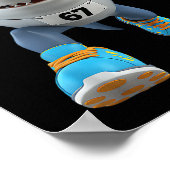 Funny Kids 67 Meme Tralalero Tralala Runner Italia Poster (Hoek)