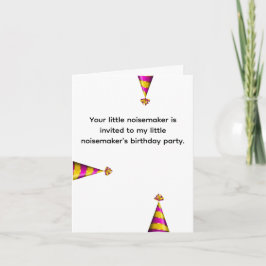 Funny Kids' Birthday Party Little Noisemakers