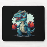 Funny Kids Boxing Dinosaur With Boxing Gloves Cost Muismat<br><div class="desc">Funny Kids Boxing Dinosaur With Boxing Gloves Costume</div>