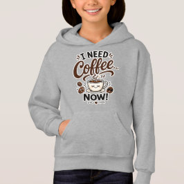 Funny Kids Coffee Trui Cadeau Schattig Ik Heb Koff