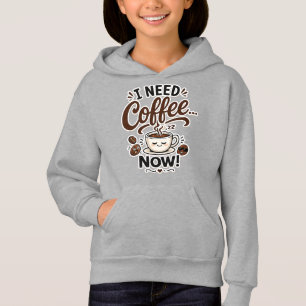 Funny Kids Coffee Trui Cadeau Schattig Ik Heb Koff