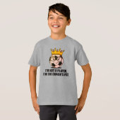 Funny Kids Soccer Shirt – Coach’s Pet (Voorkant volledig)