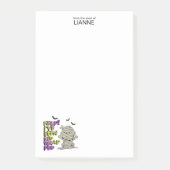 Funny Kidwrapped Mummy Baby Green ID683 Post-it® Notes (Voorkant)