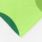 Funny kikkers fleece deken (Hoek)