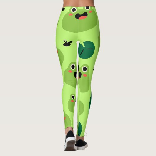 Funny kikkers leggings (Achterkant)