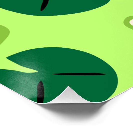 Funny kikkers perfect poster (Hoek)