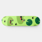 Funny kikkers persoonlijk skateboard (Horizontaal)