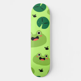 Funny kikkers persoonlijk skateboard