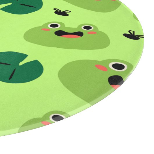 Funny kikkers snijplank (Hoek)