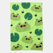 Funny kikkers theedoek (Verticaal)