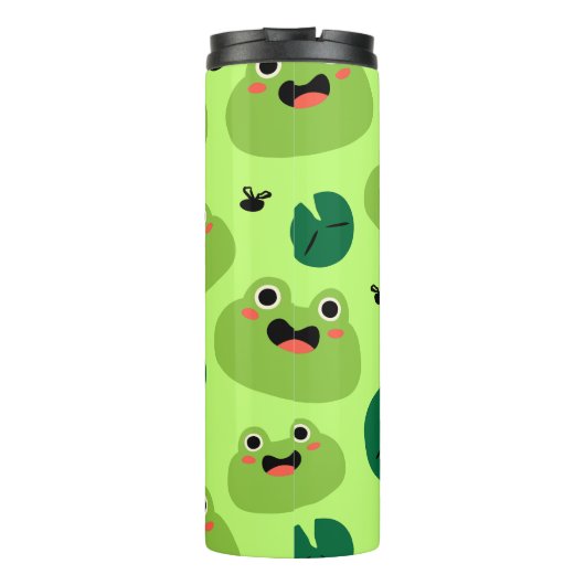 Funny kikkers thermosbeker (Achterkant)