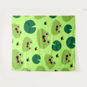 Funny kikkers wandkleed (Voorkant (horizontaal))